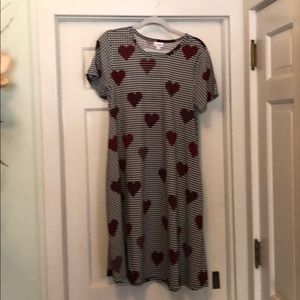 Lularoe Houndstooth Jessie, size Large.